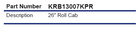 BLUE-POINT KRB13007KPR Roller Tool Cabinet 26 Inch (BLUE-POINT) - Yew Aik (S) Pte Ltd