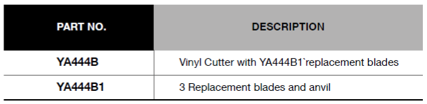 BLUE-POINT YA444B Vinyl Cutter (BLUE-POINT) - Premium Vinyl Cutter from BLUE-POINT - Shop now at Yew Aik.