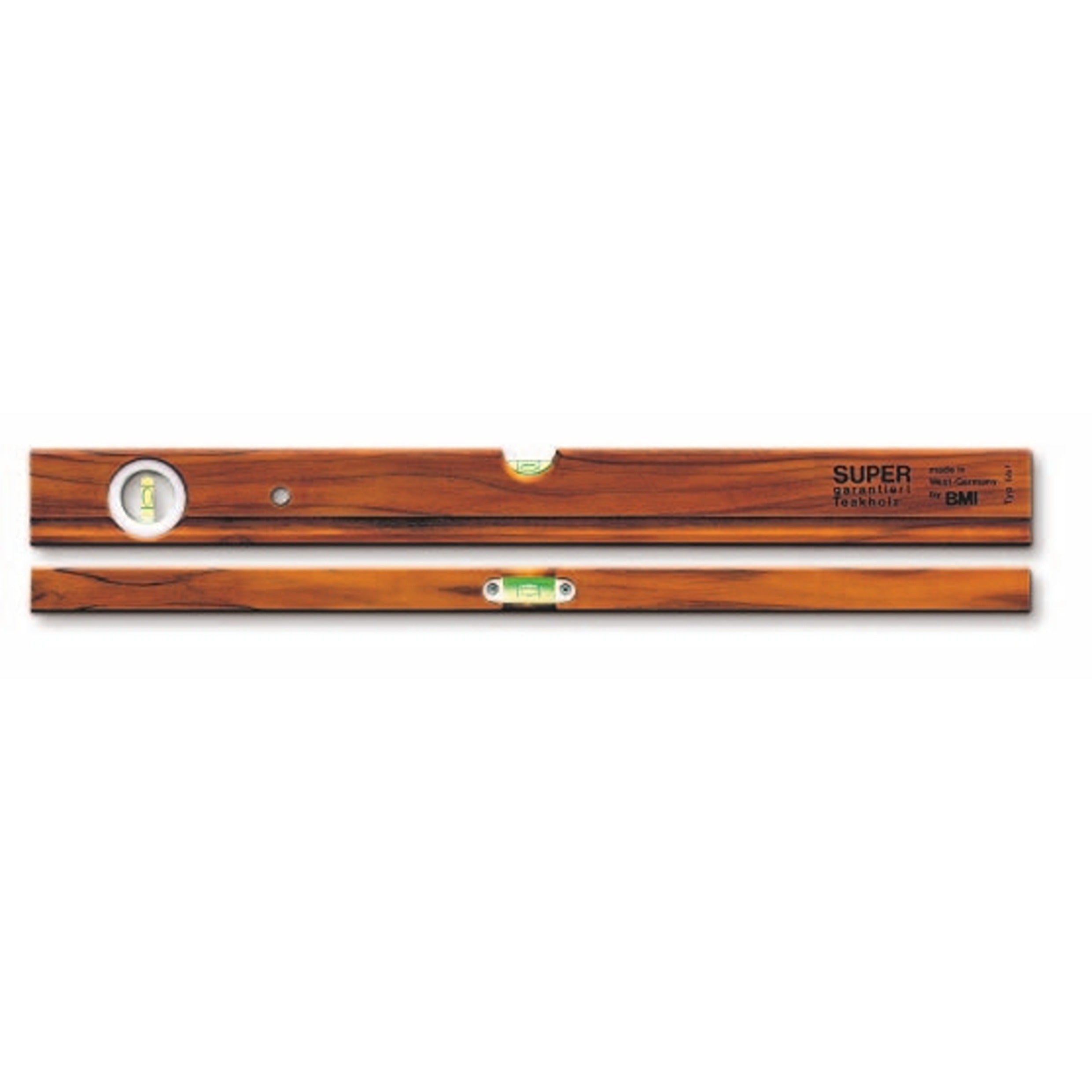 BMI 661 Wooden Spirit Level Super for all Sensitive Surfaces - Premium Wooden Spirit Level from BMI - Shop now at Yew Aik.