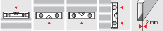 BMI 695 D SUPERROBUST Aluminium Spirit Level (BMI Tools) - Premium Aluminium Spirit Level from BMI - Shop now at Yew Aik.