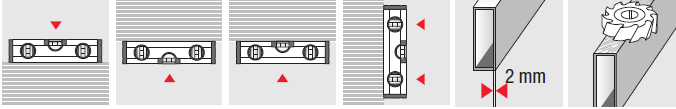 BMI 698 D ROBUST Aluminium Spirit Level with Pratical Handholds - Premium Aluminium Spirit Level from BMI - Shop now at Yew Aik.