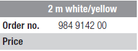 BMI 9142 Wooden Rules Beechwood Folding Rule 2m White/Yellow - Premium Wooden Rules from BMI - Shop now at Yew Aik.