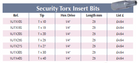 BRITOOL 1UTX 1/4" Security Torx Insert Bits (BRITOOL) - Premium Torx Insert Bit from BRITOOL - Shop now at Yew Aik.