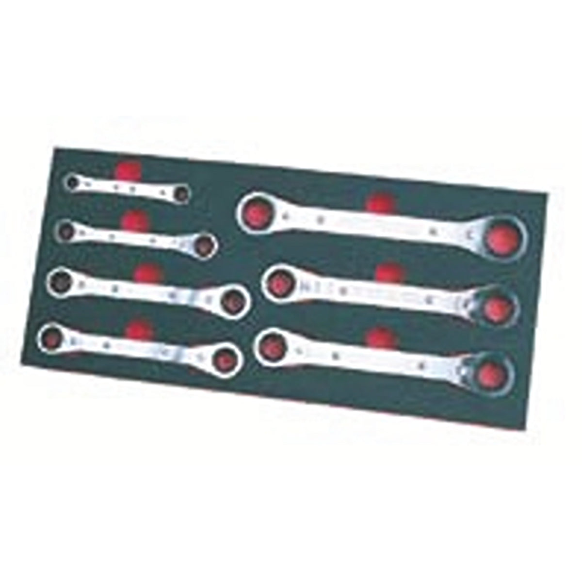 Britool Rj 250 BRITOOL RCHWRENCH1 6 Piece Ring Ratchet Wrench Set Box (BRITOOL)
