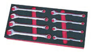 BRITOOL RJ10/STC 8 Piece AF Combination Wrench Set Inches - Premium Combination Wrench Set from BRITOOL - Shop now at Yew Aik.