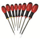 BRITOOL SDRIV1 8 Piece Flared & Pozidriv Set Tip Screwdriver Set - Premium Screwdriver Set from BRITOOL - Shop now at Yew Aik.