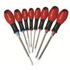 BRITOOL SDRIV1 8 Piece Flared & Pozidriv Set Tip Screwdriver Set - Premium Screwdriver Set from BRITOOL - Shop now at Yew Aik.