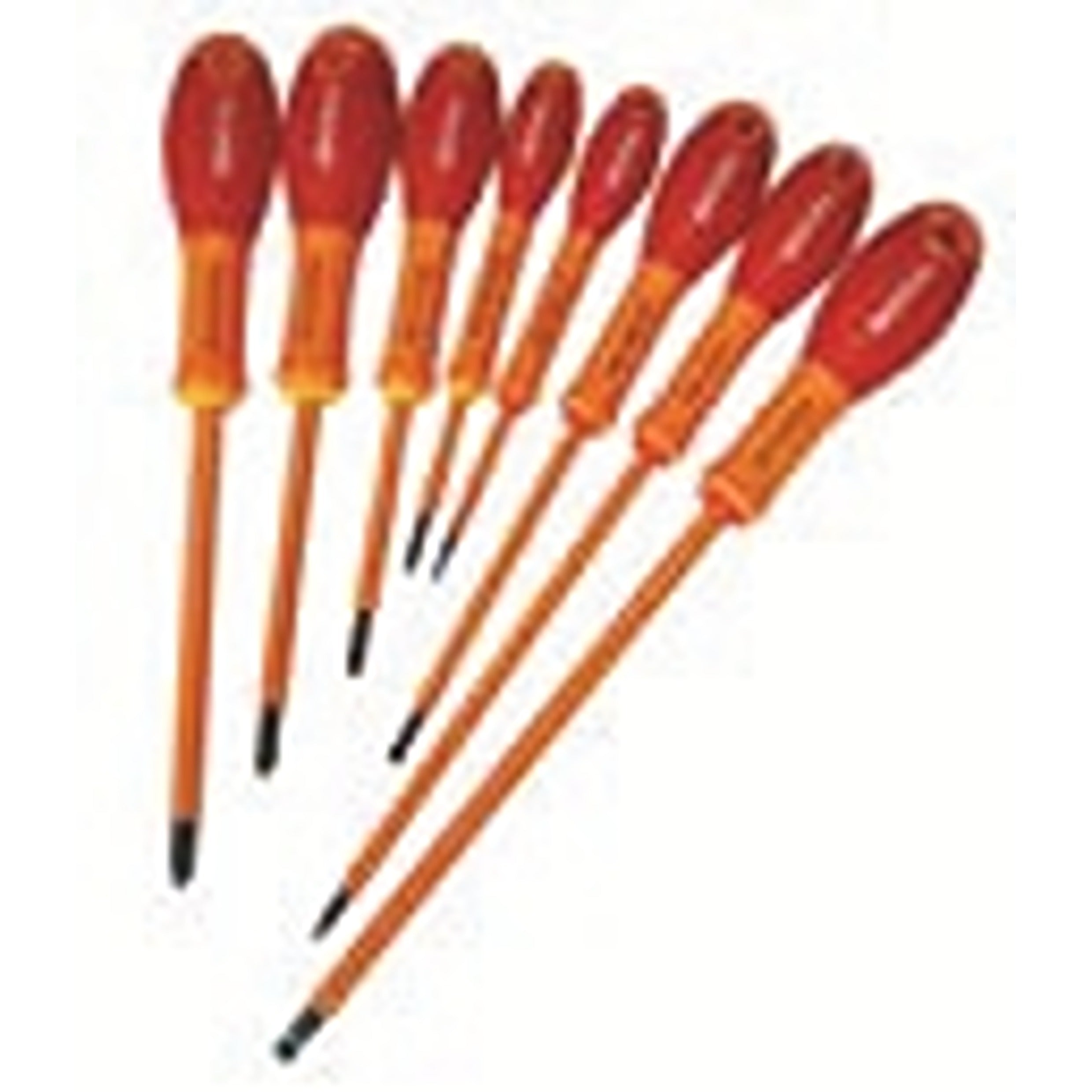 BRITOOL SDRIV4 8 Piece Flared & Phillip Screwdriver Set Insulated - Premium Screwdriver Set from BRITOOL - Shop now at Yew Aik.