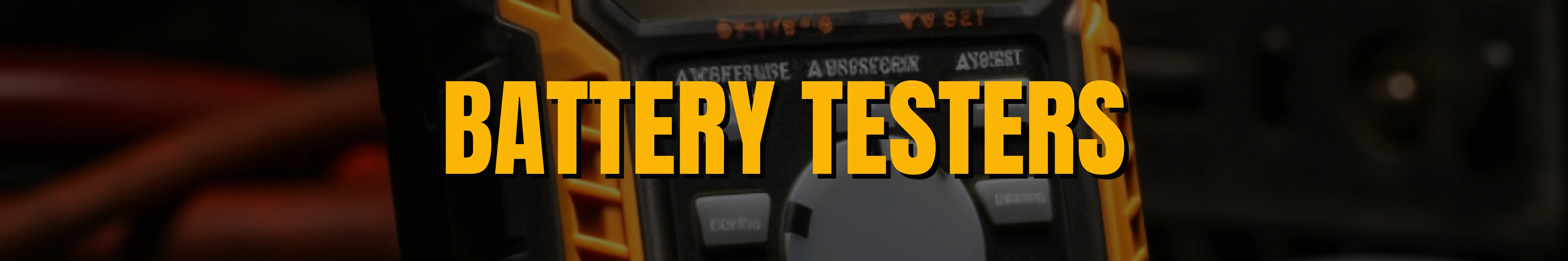 Battery testers banner