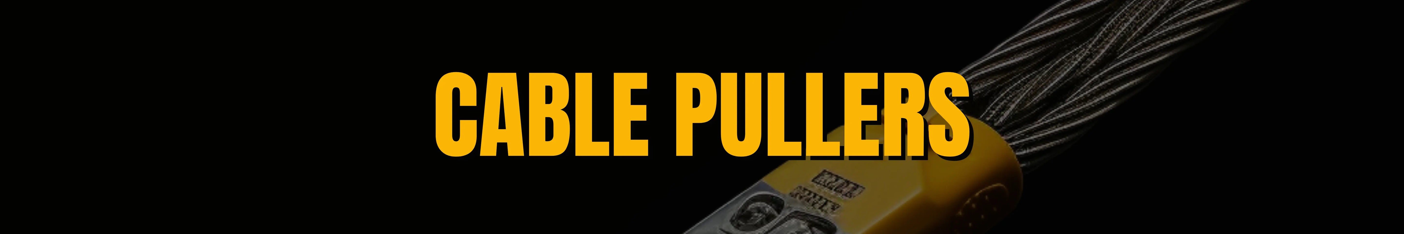 Cable pullers banner