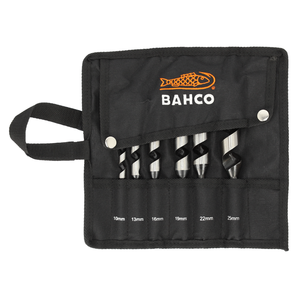 BAHCO SB-9526/S6 Auger Bit Set - 6 pcs (BAHCO Tools) - Premium Auger Bit Set from BAHCO - Shop now at Yew Aik.