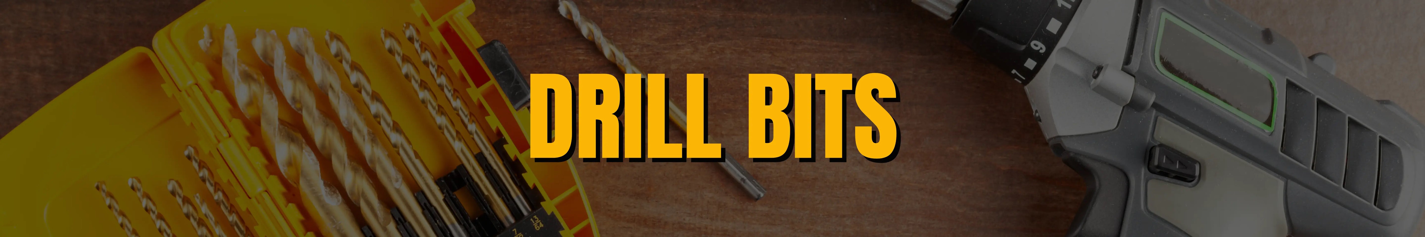 Drill bits banner