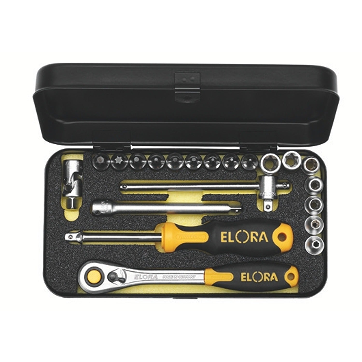 ELORA 1430-TTXEU 1/4" Torx Socket Set (ELORA Tools) - Premium 1/4" Torx Socket Set from ELORA - Shop now at Yew Aik.