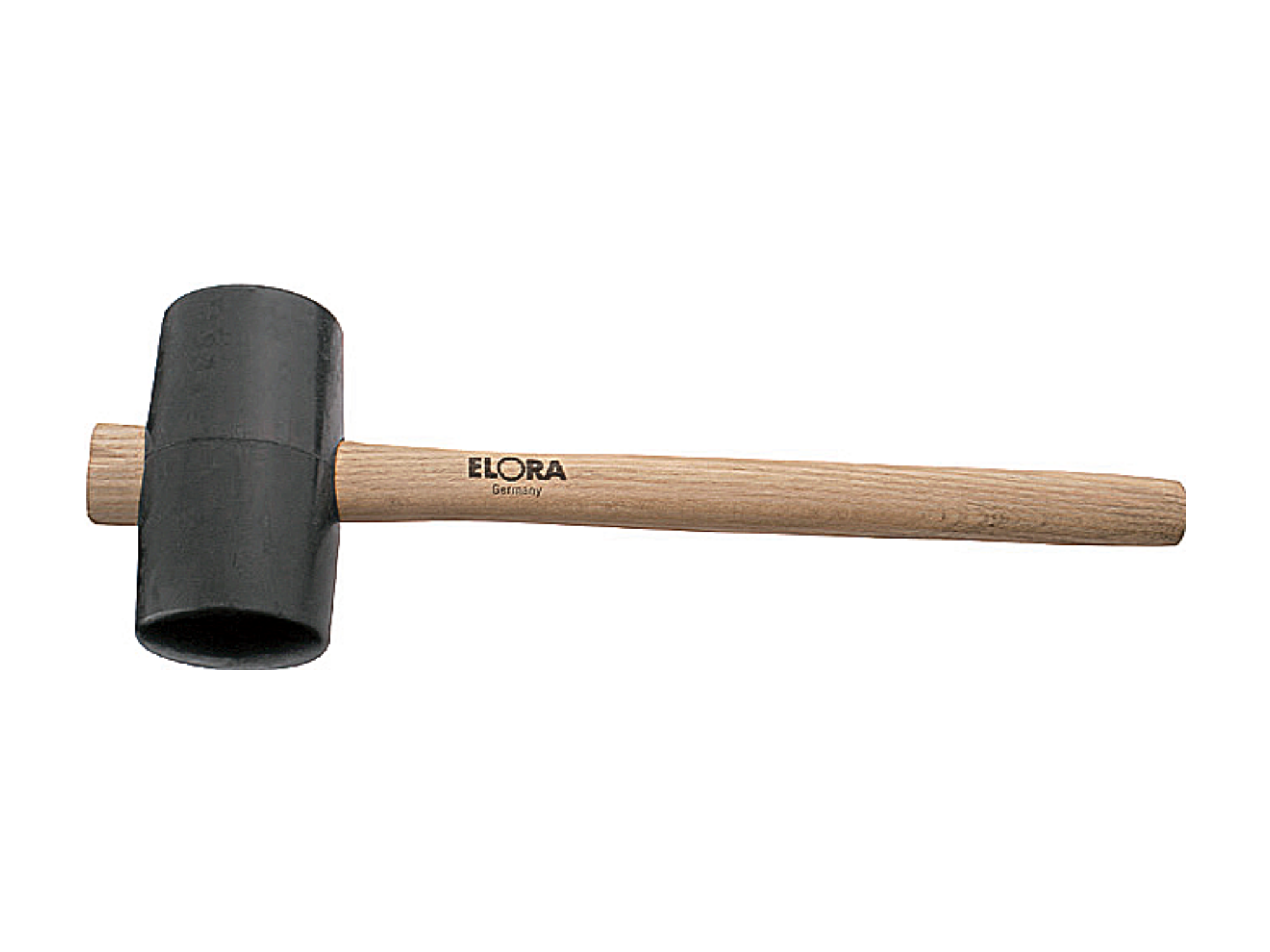 ELORA 1620 Rubber Mallet Ash Handle (ELORA Tools) - Premium Rubber Mallet from ELORA - Shop now at Yew Aik.