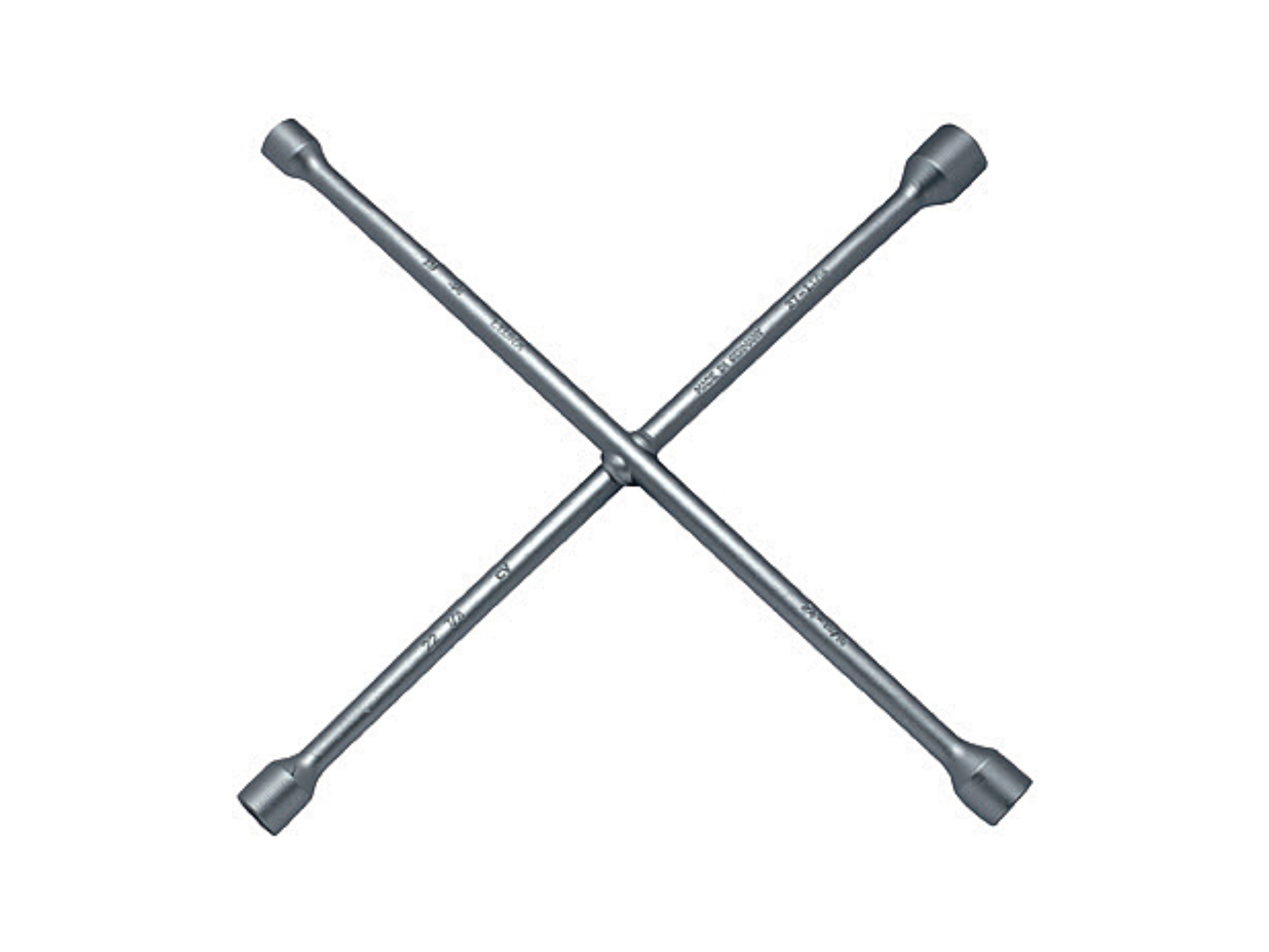 ELORA 195CV-38 / 1.1/2 Four Way Wheel Nut Wrench Inches - Premium Nut Wrench from ELORA - Shop now at Yew Aik.