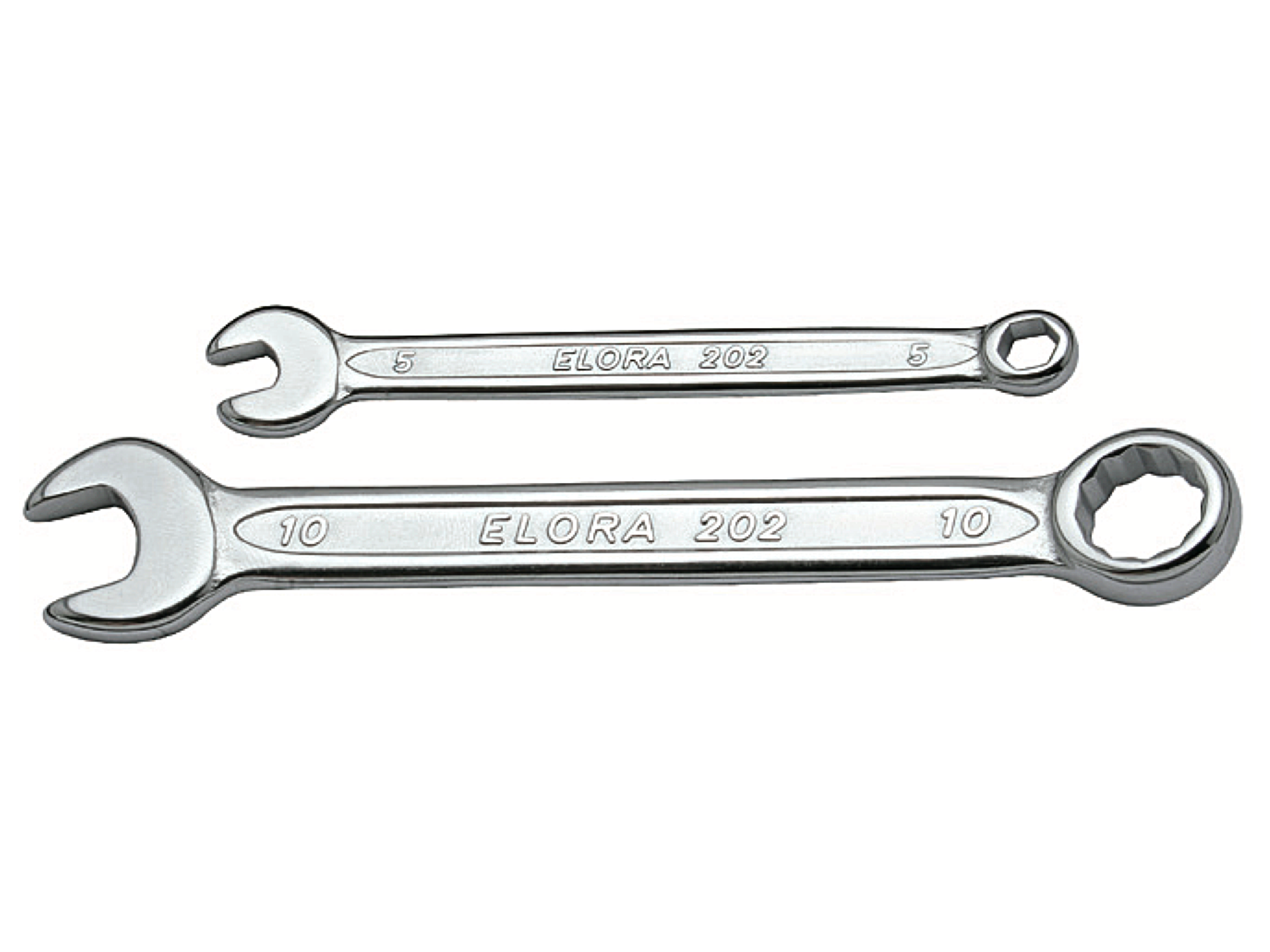 ELORA 202 Combination Spanner, Extra Short (ELORA Tools) - Premium Combination Spanner from ELORA - Shop now at Yew Aik.