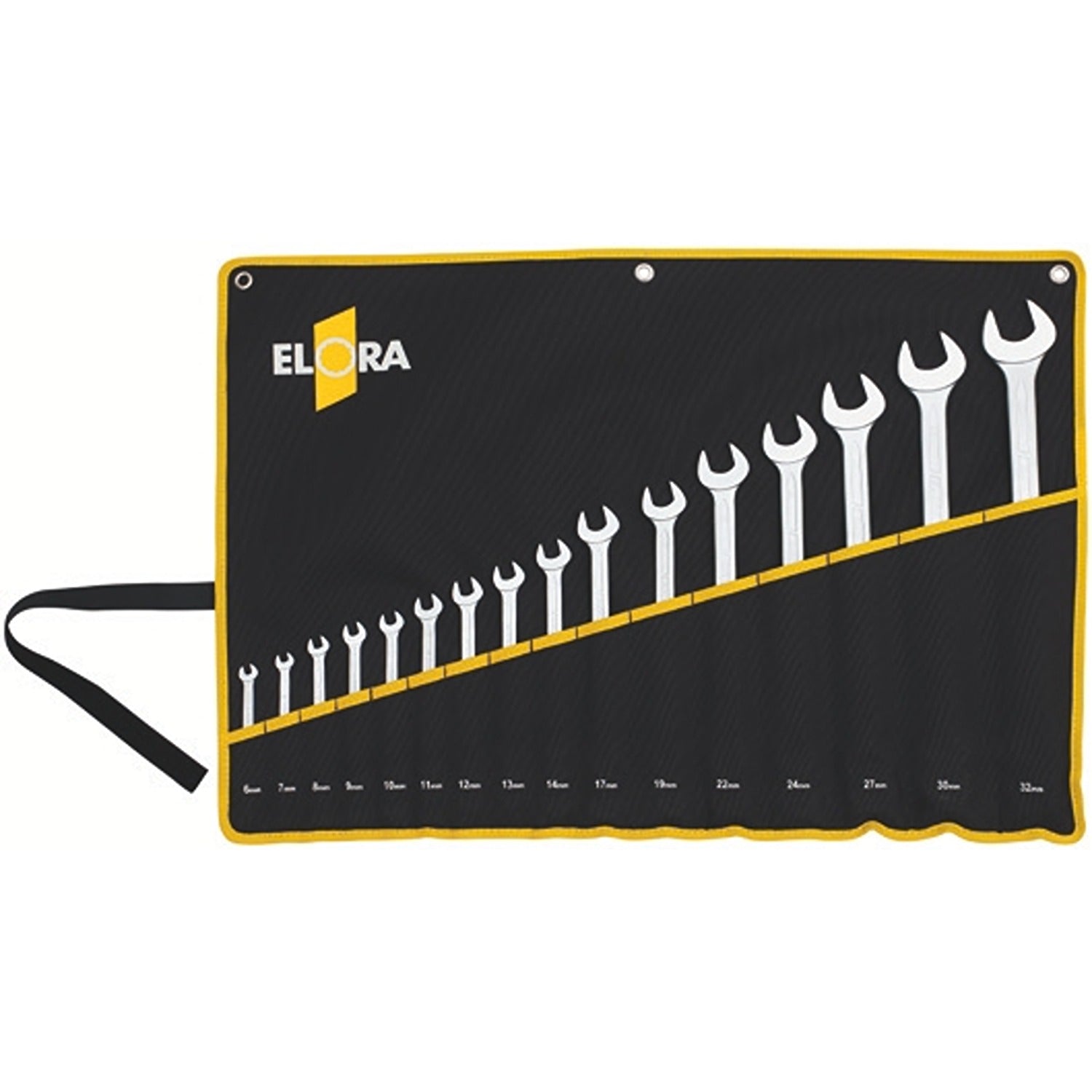 ELORA 203S-AFT Combination Spanners Set Inches (ELORA Tools) - Premium Combination Spanners Set from ELORA - Shop now at Yew Aik.