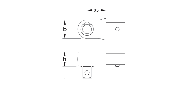ELORA 2078-1 Fixed Square Insert Tool (ELORA Tools) - Premium Insert Tool from ELORA - Shop now at Yew Aik.