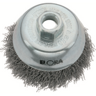 ELORA 2865 Cup Brush Corrugated Steel Wire (ELORA Tools) - Premium Cup Brush from ELORA - Shop now at Yew Aik.