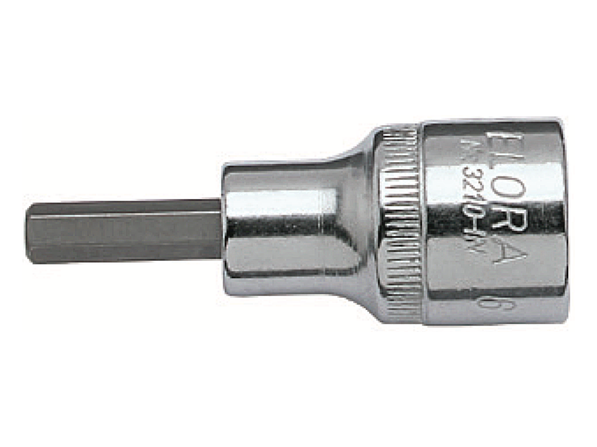 ELORA 3210-IN Screwdriver Socket 1/2" Metric (ELORA Tools) - Premium Screwdriver Socket from ELORA - Shop now at Yew Aik.