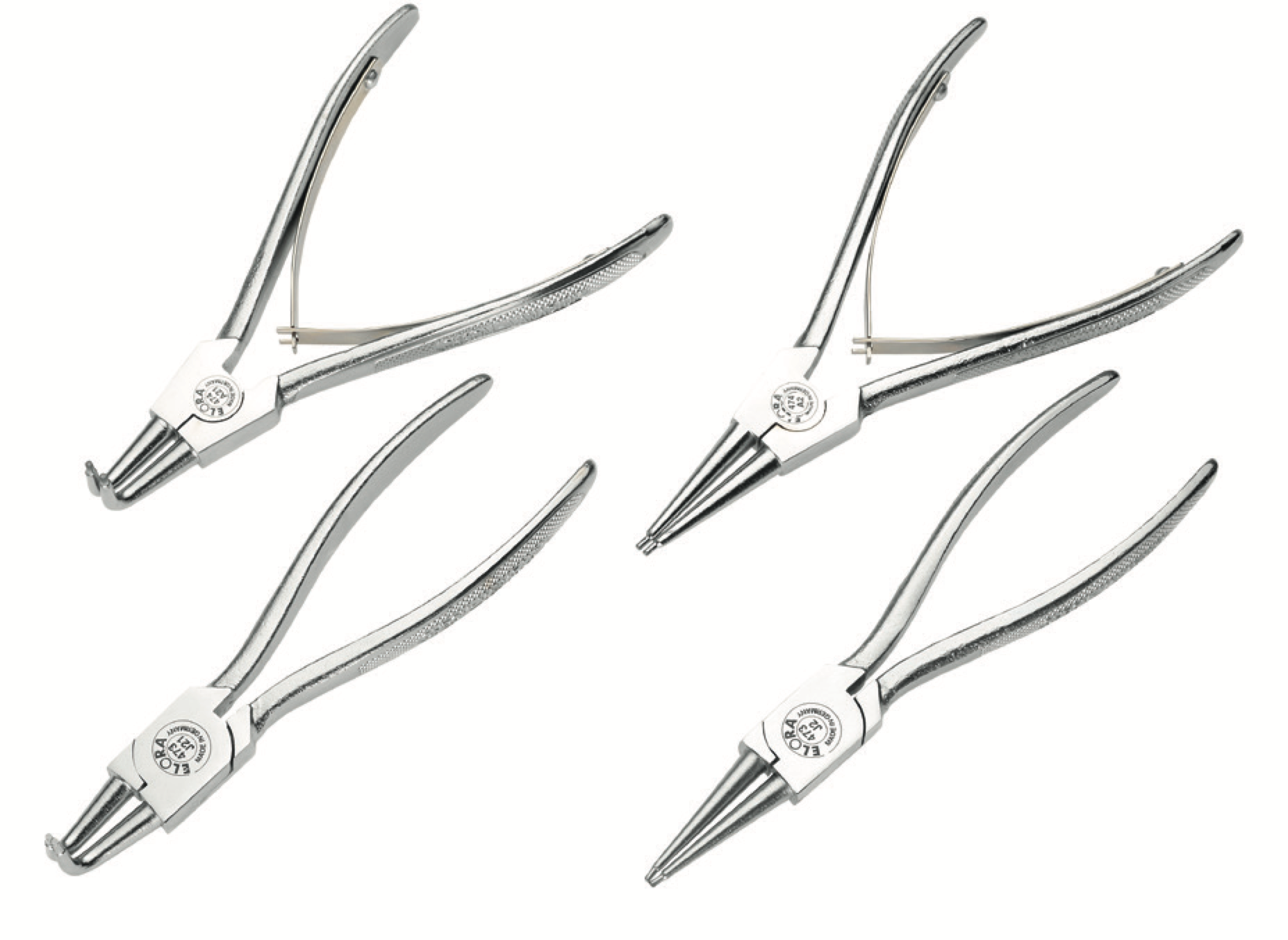 ELORA 404-S41 Circlip Plier Set (ELORA Tools) - Premium Circlip Plier from ELORA - Shop now at Yew Aik.