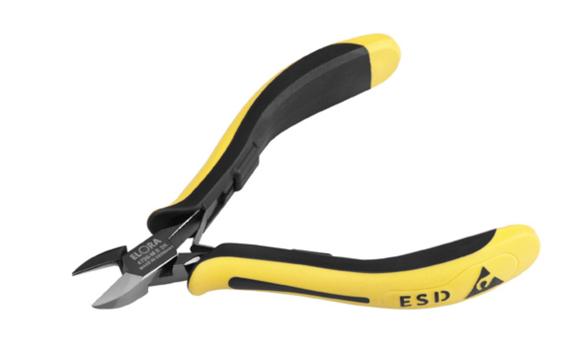 ELORA 4550 Electronic Side Cutter ESD (ELORA Tools) - Premium Side Cutter from ELORA - Shop now at Yew Aik.