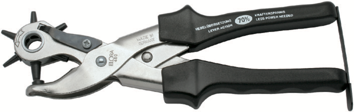 ELORA 460 Revolving Punch Plier With Leverage (ELORA Tools) - Premium Revolving Punch Plier from ELORA - Shop now at Yew Aik.
