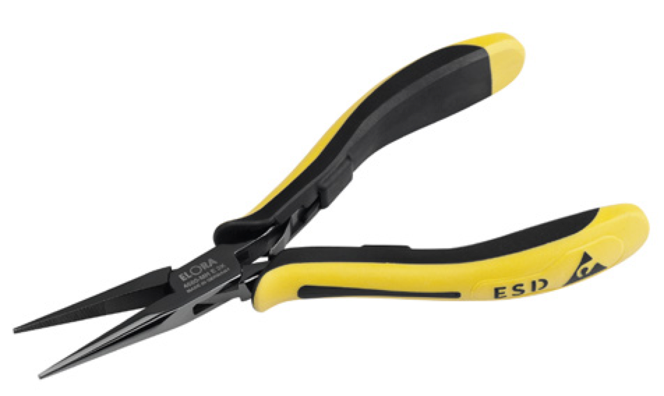 ELORA 4680 Electronic Snipe Nose Plier ESD (ELORA Tools) - Premium Snipe Nose from ELORA - Shop now at Yew Aik.