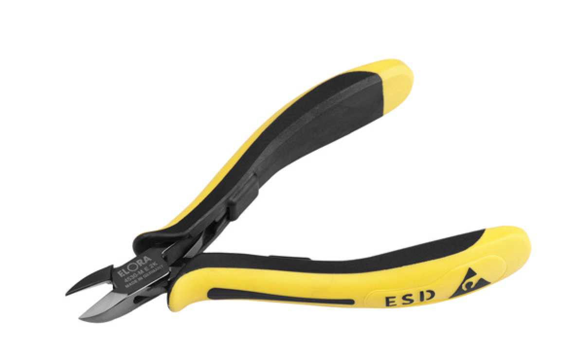 ELORA 4730 Electronic Side Cutter ESD (ELORA Tools) - Premium Side Cutter from ELORA - Shop now at Yew Aik.