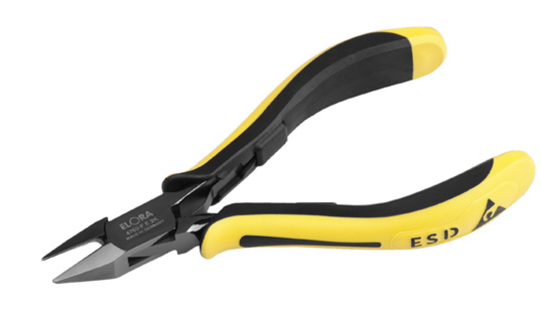 ELORA 4760 Electronic Side Cutter ESD (ELORA Tools) - Premium Side Cutter from ELORA - Shop now at Yew Aik.