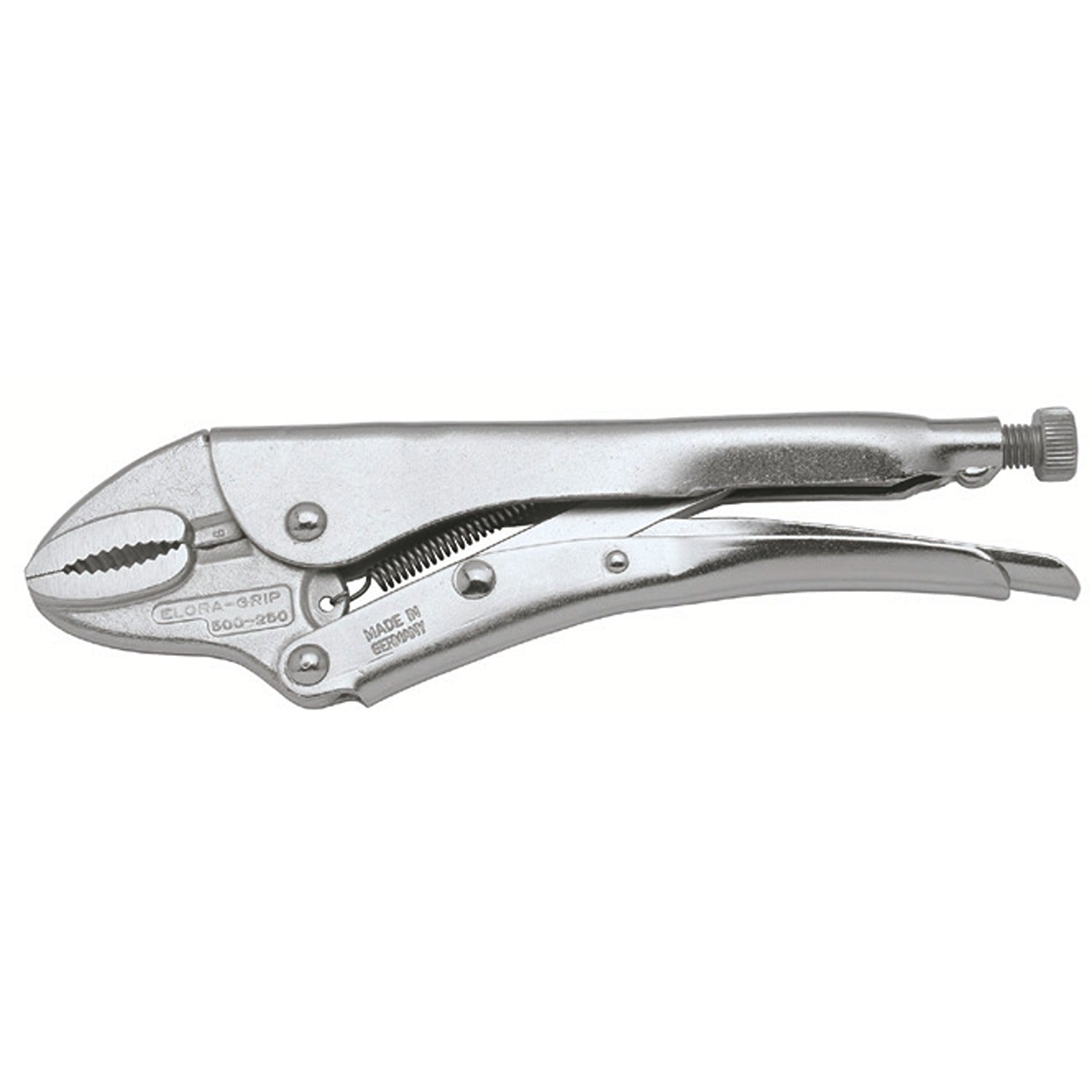 ELORA 500 Curved Jaws Grip Plier With Wire Cutter (ELORA Tools) - Premium Curved Jaws Grip Plier from ELORA - Shop now at Yew Aik.
