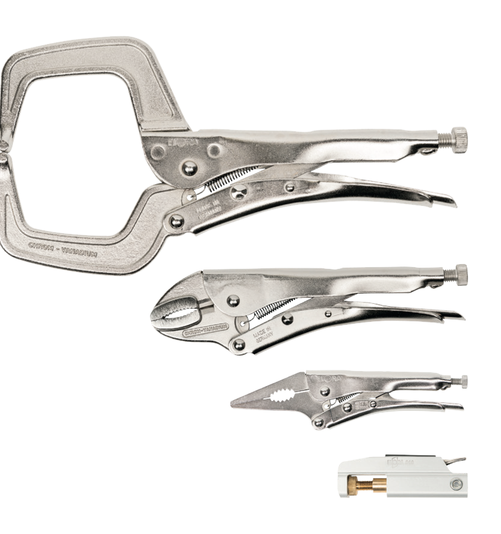 ELORA 500-S4 Grip Plier Set (ELORA Tools) - Premium Grip Plier Set from ELORA - Shop now at Yew Aik.