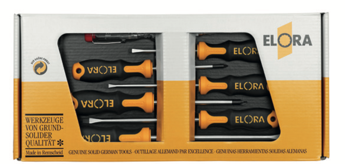 ELORA 583 S7-K Screwdriver Set (ELORA Tools) - Premium Screwdriver Set from ELORA - Shop now at Yew Aik.