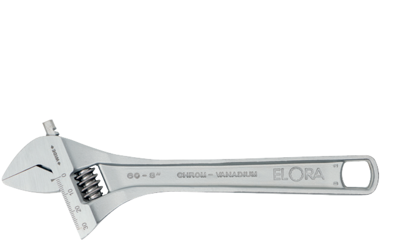 ELORA 60-MB Adjustable Wrench (ELORA Tools) - Premium Adjustable Wrench from ELORA - Shop now at Yew Aik.
