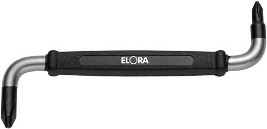 ELORA 730 Offset Key for Cross Slotted Screws (ELORA Tools) - Premium Offset Key from ELORA - Shop now at Yew Aik.