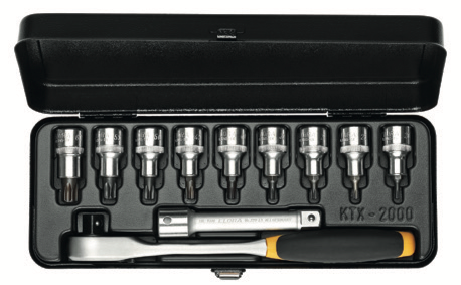 ELORA 770-KTXU/KTXK 1/2" Torx Socket Set 11Pcs (ELORA Tools) - Premium 1/2" Torx Socket Set from ELORA - Shop now at Yew Aik.