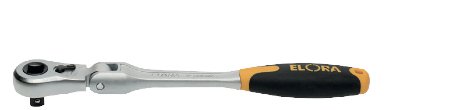 ELORA 770-L115G Reversible Ratchet With Hinge 1/2" (ELORA Tools) - Premium Reversible Ratchet from ELORA - Shop now at Yew Aik.