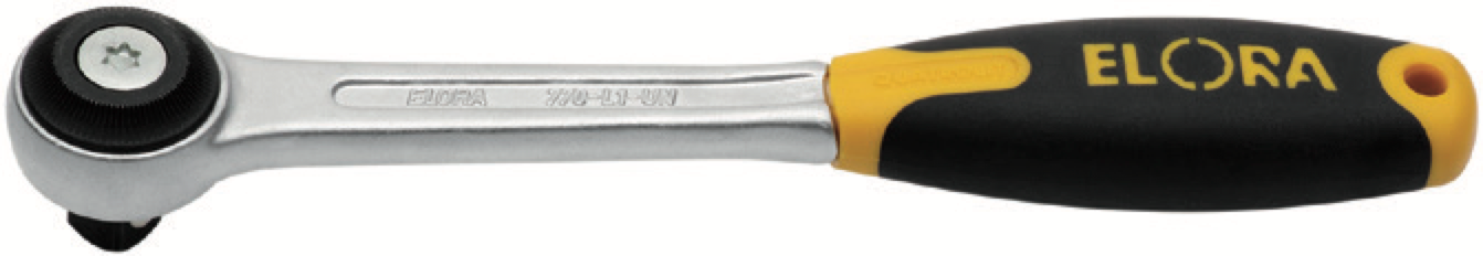 ELORA 770-L1UN Reversible Ratchet 1/2", Fine Tooth (ELORA Tools) - Premium Reversible Ratchet from ELORA - Shop now at Yew Aik.