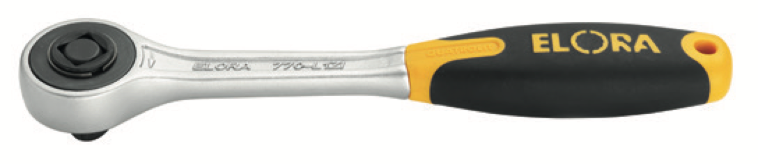 ELORA 770-L1ZI/L1V Push Through Ratchet 1/2" (ELORA Tools) - Premium Through Ratchet from ELORA - Shop now at Yew Aik.