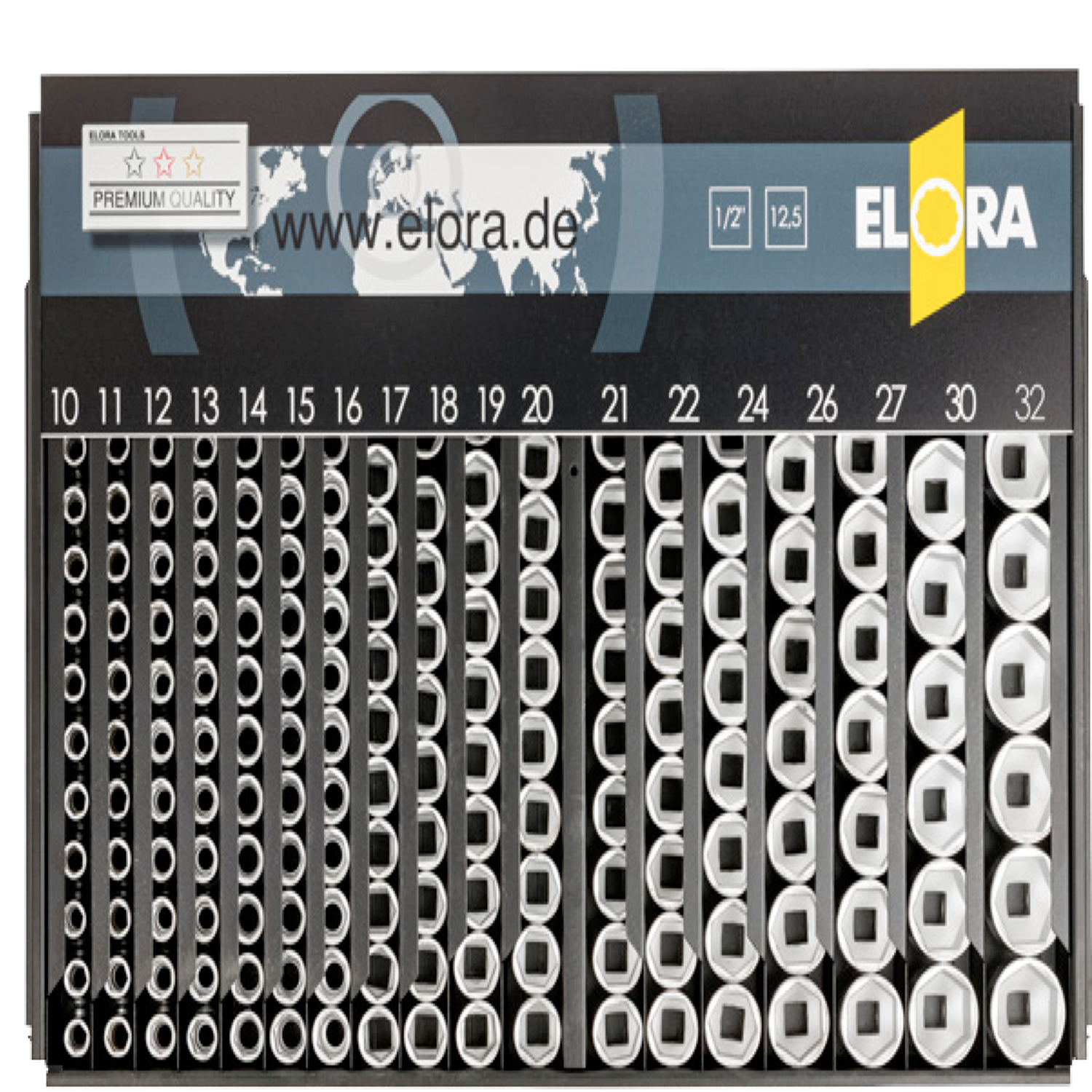 ELORA 770-LSP1L Socket Display Dispenser (ELORA Tools) - Premium Socket Display Dispenser from ELORA - Shop now at Yew Aik.