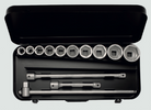 ELORA 770-S10 OKA 3/4" Bi-Hexagon Socket Set Inches (ELORA Tools) - Premium 3/4" Bi-Hexagon Socket Set Inches from ELORA - Shop now at Yew Aik.