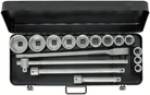 ELORA 770-S12 AU 3/4" Bi-Hexagon Socket Set Inches 16Pcs - Premium 3/4" Bi-Hexagon Socket Set Inches from ELORA - Shop now at Yew Aik.