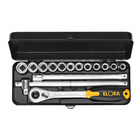 ELORA 771-LKAK 1/2" Hexagon Socket Set Inches 14 Pcs - Premium 1/2" Hexagon Socket Set Inches from ELORA - Shop now at Yew Aik.