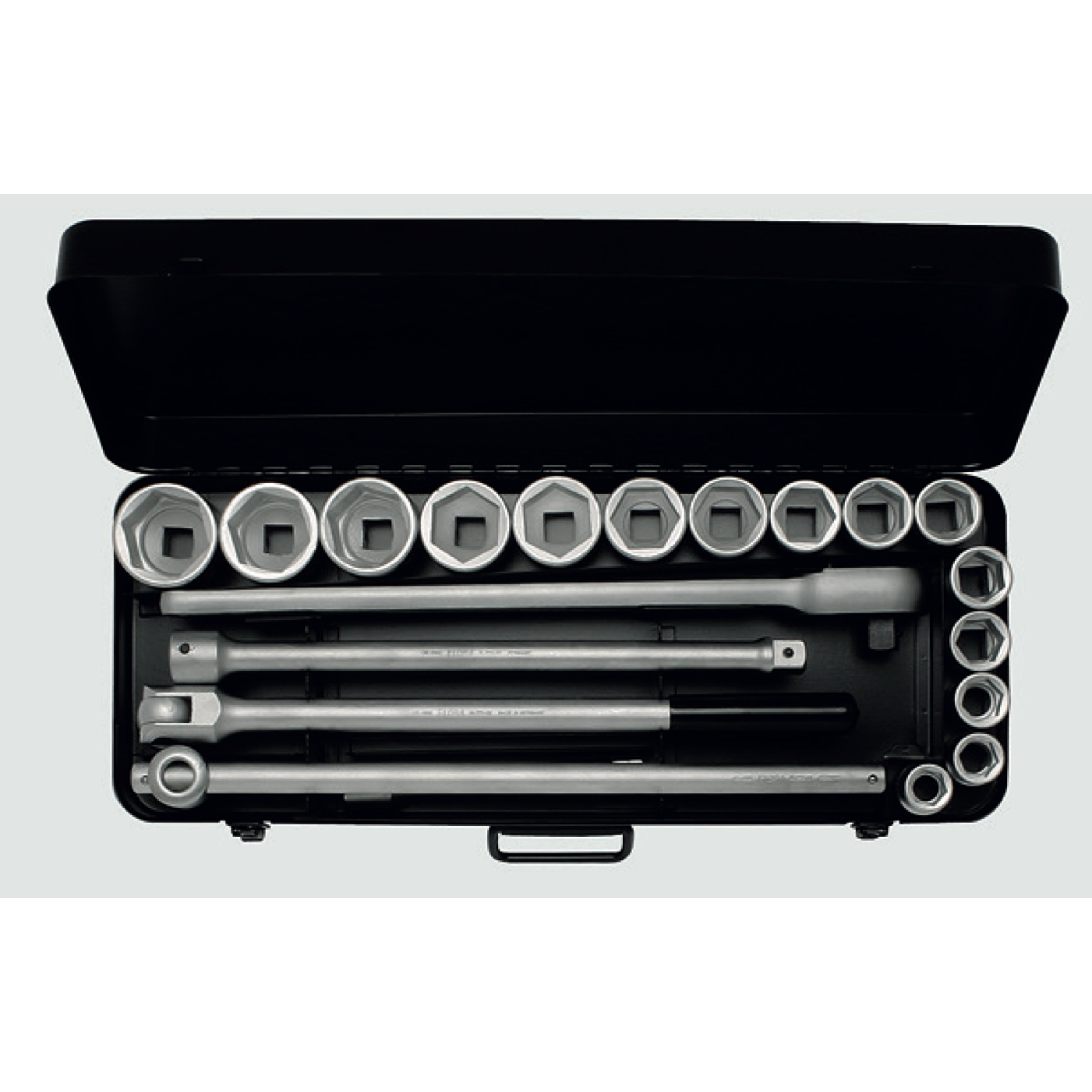 ELORA 771-S15 MU 3/4" Hexagon Socket Set Metric 21Pcs - Premium 3/4" Hexagon Socket Set Metric from ELORA - Shop now at Yew Aik.