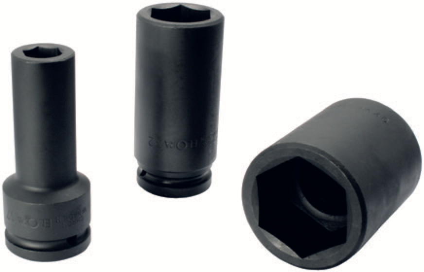 ELORA 791LT-65 3/4" Impact Socket Extra Deep Hexagon Metric 105mm - Premium 3/4" Impact Socket from ELORA - Shop now at Yew Aik.