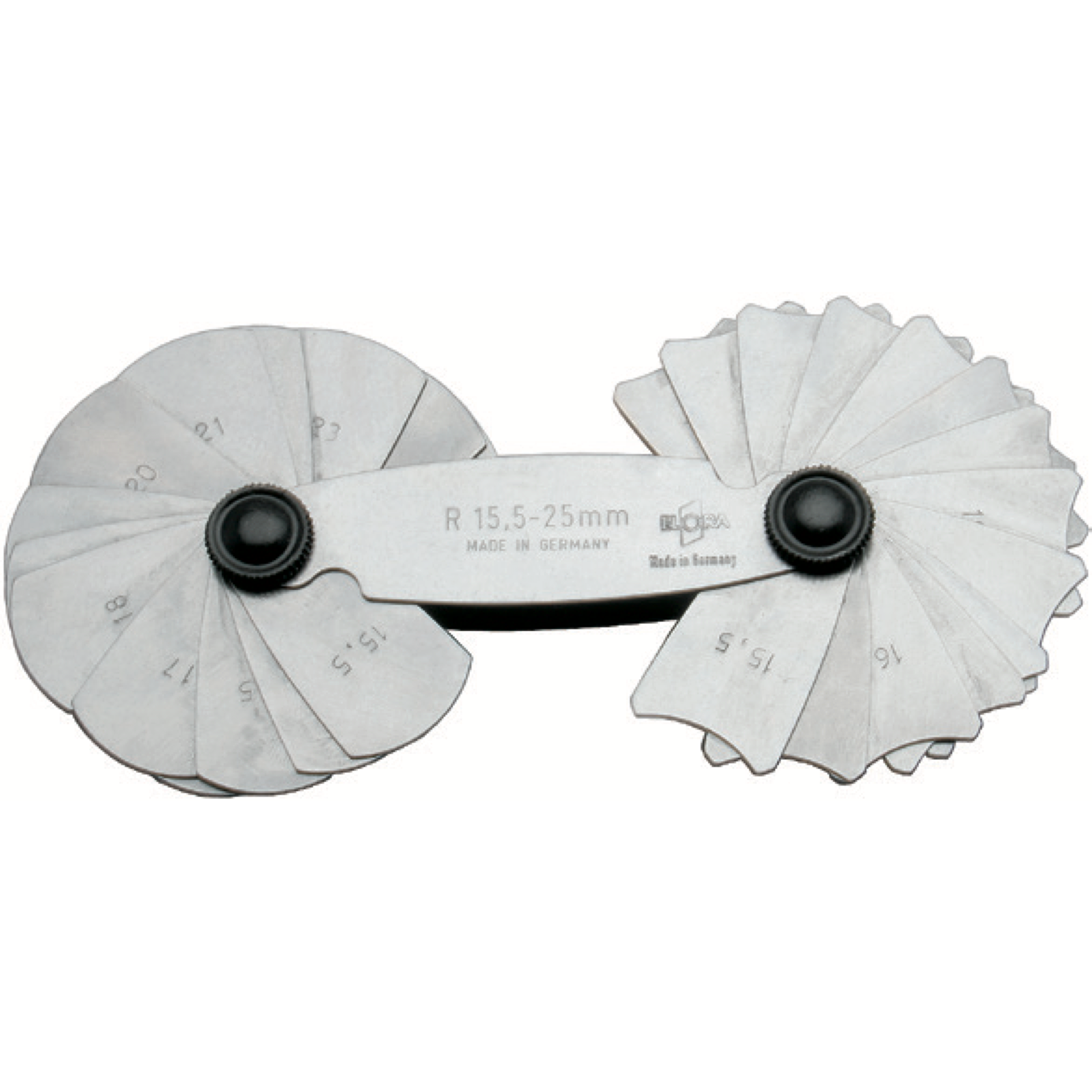 ELORA 8423 Radius Gauge, Concave And Convex (ELORA Tools) - Premium Radius Gauge from ELORA - Shop now at Yew Aik.