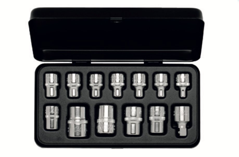 ELORA 877-TXE 3/8" Torx Socket Set (ELORA Tools) - Premium 3/8" Torx Socket Set from ELORA - Shop now at Yew Aik.