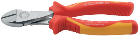 ELORA 955 VDE Heavy Duty Side Cutter With Handle Insulation - Premium Side Cutter from ELORA - Shop now at Yew Aik.