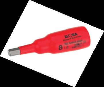 ELORA 971-IN VDE Screwdriver Socket 1/2‘‘ (ELORA Tools) - Premium Screwdriver Socket from ELORA - Shop now at Yew Aik.