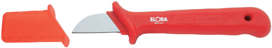 ELORA 977 VDE Cable Knife With Straight Blade (ELORA Tools) - Premium Cable Knife from ELORA - Shop now at Yew Aik.
